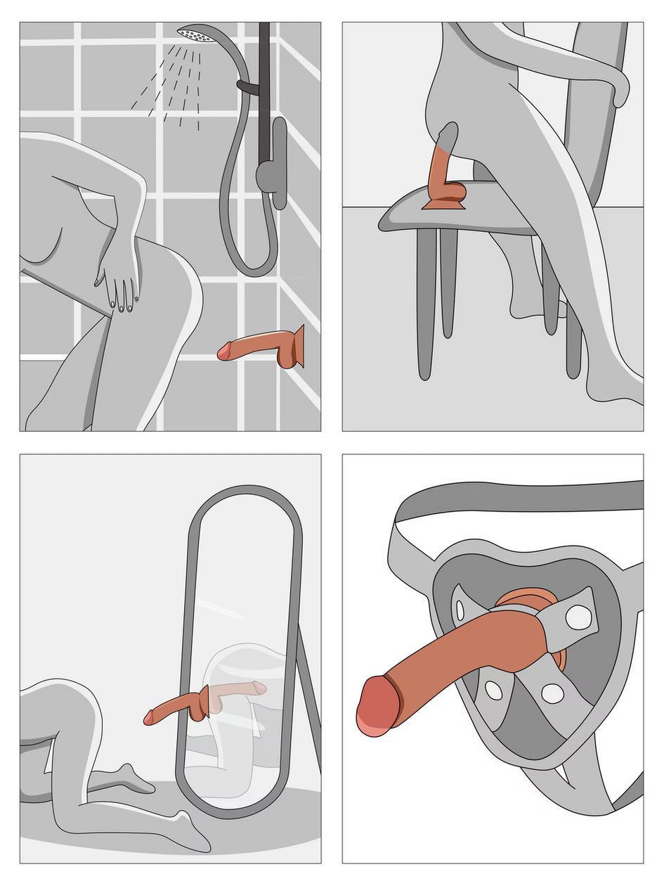 Lifelike Lover Classic Realistic Dildo 6 Inch