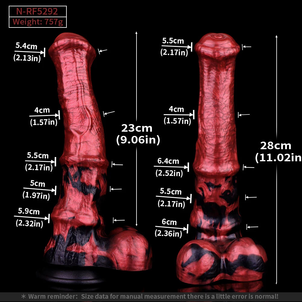 Wild Horse Suction Cup Dildo Strong Suction Power Delivers an Incredibly Realistic Experience Silicone Fantasy Dildo Suitable