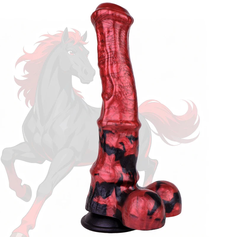 Wild Horse Suction Cup Dildo Strong Suction Power Delivers an Incredibly Realistic Experience Silicone Fantasy Dildo Suitable