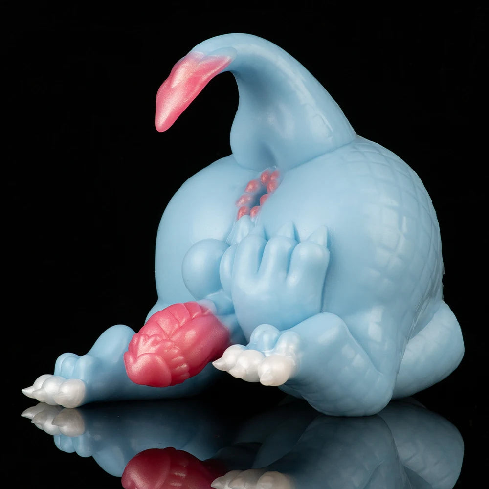 Dragon Valley Fantasy Stroker Azure Dragon Pussy Dual-channel Silicone Masturbation Cup Male Masturbator Adult Sex Toy Wholesale