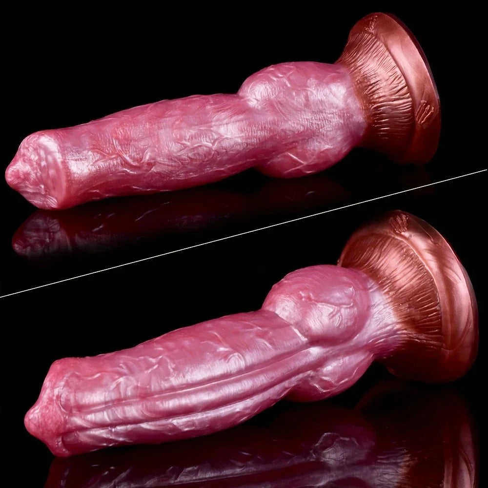 YOCY Curved  Knot Dildo Gory Monster Silicone Fantasy Anal Plug Prostate G-Spot Vaginal Massager Sex Toy For Women Men
