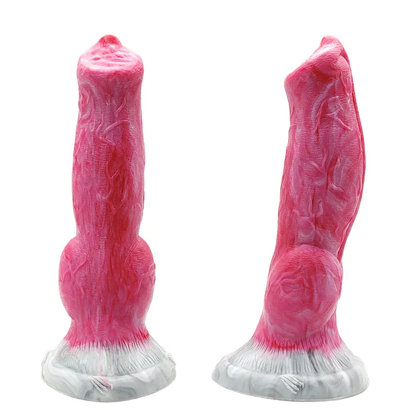 YOCY Curved  Knot Dildo Gory Monster Silicone Fantasy Anal Plug Prostate G-Spot Vaginal Massager Sex Toy For Women Men