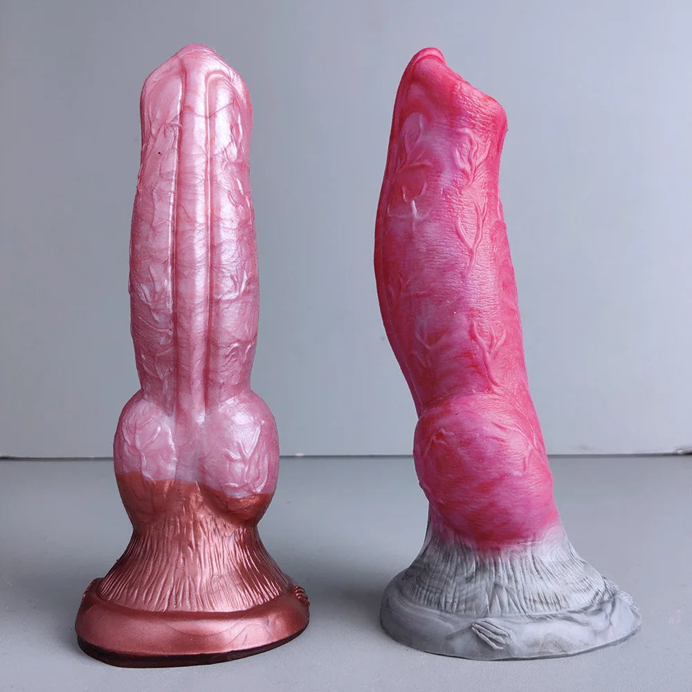 YOCY Curved  Knot Dildo Gory Monster Silicone Fantasy Anal Plug Prostate G-Spot Vaginal Massager Sex Toy For Women Men